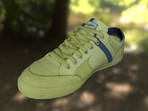 sneaker shoe low poly 3D Модель