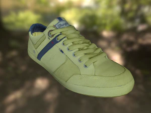 sneaker shoe low poly 3D Model
