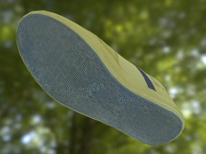 sneaker shoe low poly 3Dモデル