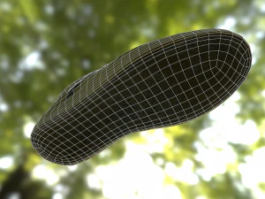 sneaker shoe low poly 3D Model
