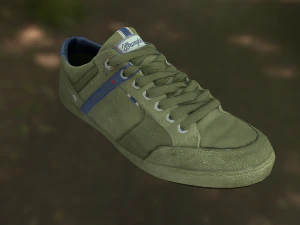sneaker shoe low poly 3D Model