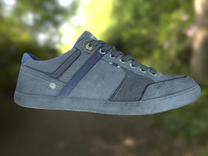 sneaker shoe low poly 3D Model