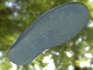 sneaker shoe low poly 3D Model