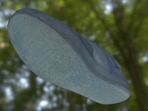 sneaker shoe low poly 3D Model