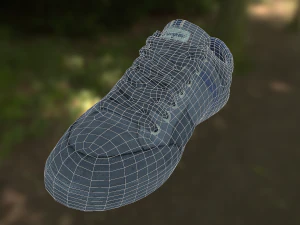 sneaker shoe low poly 3D Model