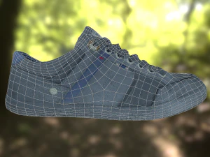 sneaker shoe low poly 3D Model