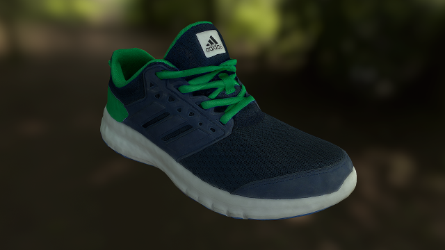 adidas shoe low poly 3D Modell in Kleidung 3DExport