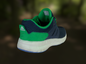 adidas shoe low poly 3D Model