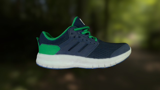 Adidas shoes 3d model green sales