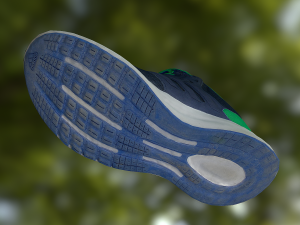 adidas shoe low poly 3D Model