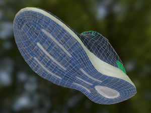 adidas shoe low poly 3D Model