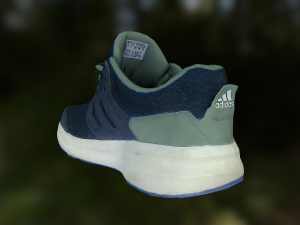 adidas shoe low poly 3D Model