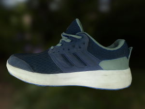 adidas shoe low poly 3D Model