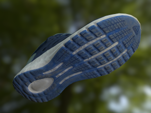 adidas shoe low poly 3D Model