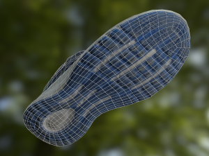 adidas shoe low poly 3D Model