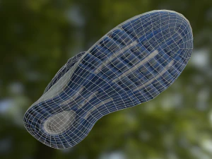 adidas shoe low poly 3D Model