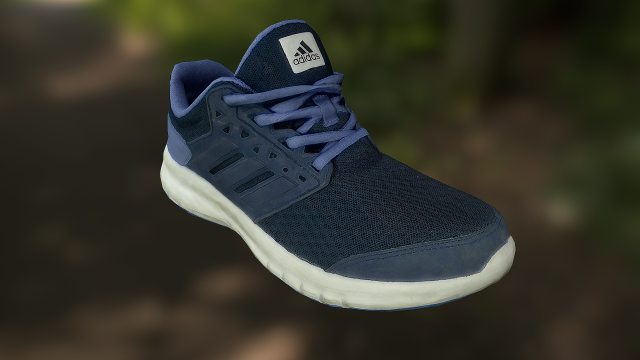 adidas shoe low poly Modelo 3D in Ropa 3DExport