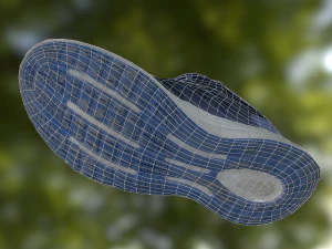 adidas shoe low poly 3D Model