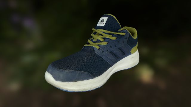 adidas shoe low poly Modelo 3D .c4d .max .obj .3ds .fbx .stl .blend 