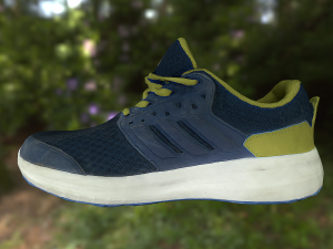 adidas shoe low poly Modelo 3D