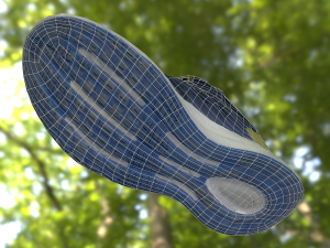 adidas shoe low poly Modelo 3D