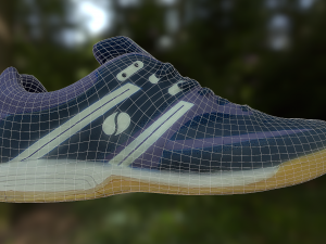 shoe low poly 3D Model