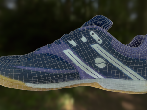 shoe low poly 3D Model