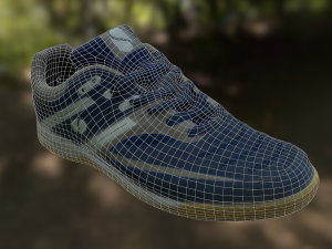 shoe low poly 3D 模型