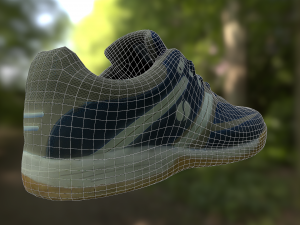shoe low poly 3D 模型