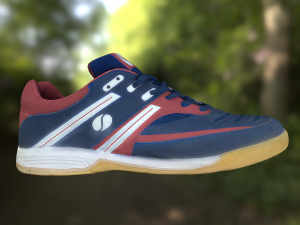 sport shoe low poly Modello 3D