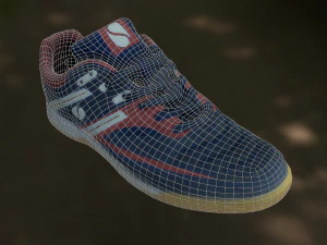 sport shoe low poly 3D Model