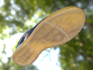 sport shoe low poly Modello 3D