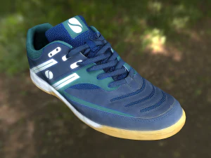 zapato deportivo bajo poli Modelo 3D