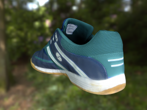sport shoe low poly Modello 3D
