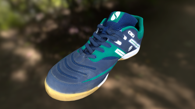 sport shoe low poly 3D 模型 .c4d .max .obj .3ds .fbx .stl .blend 