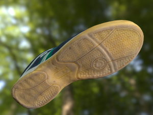 sport shoe low poly 3D 模型