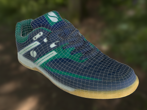 sport shoe low poly 3D 模型