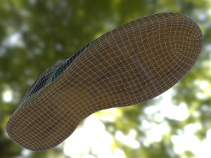 sport shoe low poly 3D 模型