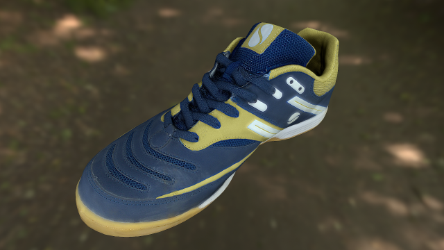sport shoe low poly 3D Model .c4d .max .obj .3ds .fbx .stl .blend 