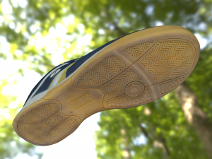 sport shoe low poly 3D Model