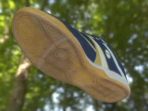 sport shoe low poly 3D Model