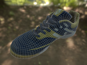 sport shoe low poly 3D Model