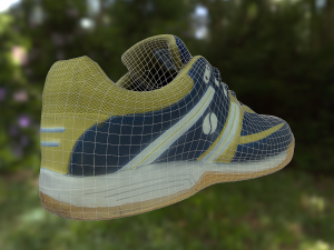 sport shoe low poly 3D Model