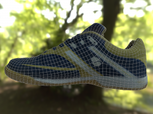 sport shoe low poly 3D Model