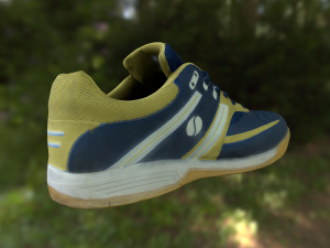 sport shoe low poly 3D Model