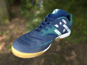 sport shoe low poly 3D Model