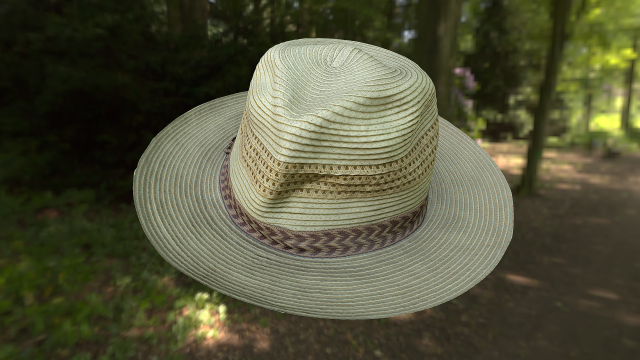hat low poly 3D Model .c4d .max .obj .3ds .fbx .stl .blend 