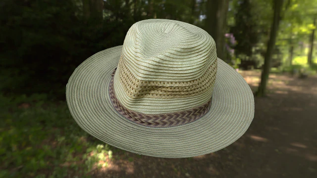 hat low poly 3D Model .c4d .max .obj .3ds .fbx .stl .blend 
