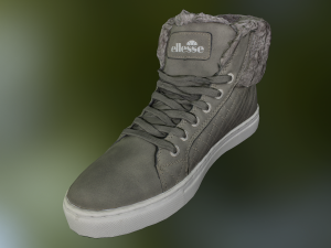 shoe low poly 3D-Modell