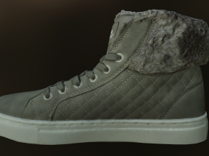 shoe low poly Model 3D